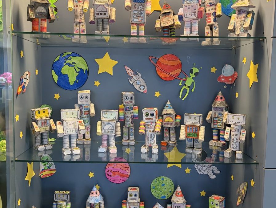 Kreative Geo-Roboter im 3. Jahrgang