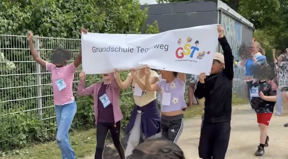 Spendenlauf im Stadtteil